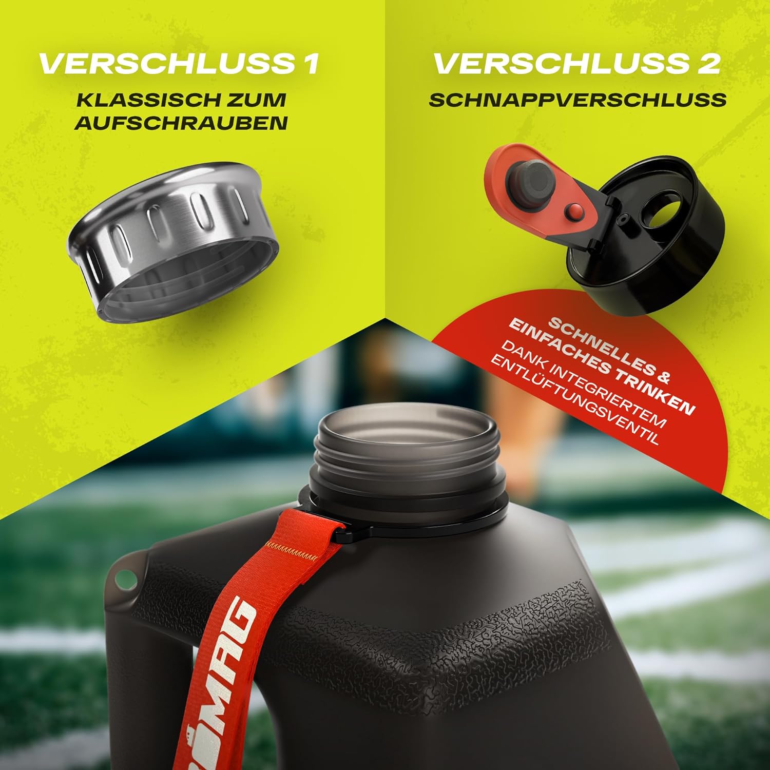 HYDROMAG™ - Trinkflasche - HYDROMAG